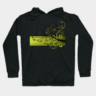 Abstract Floral Design 2 Hoodie